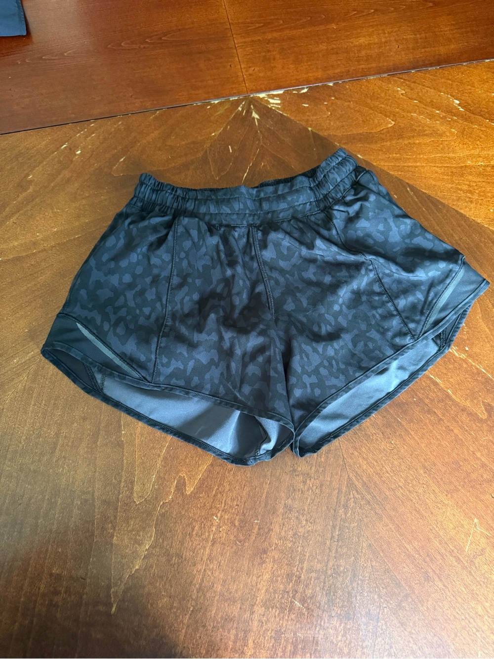 Lulu Women's Black Athletic Running Shorts - Lightweight Performance